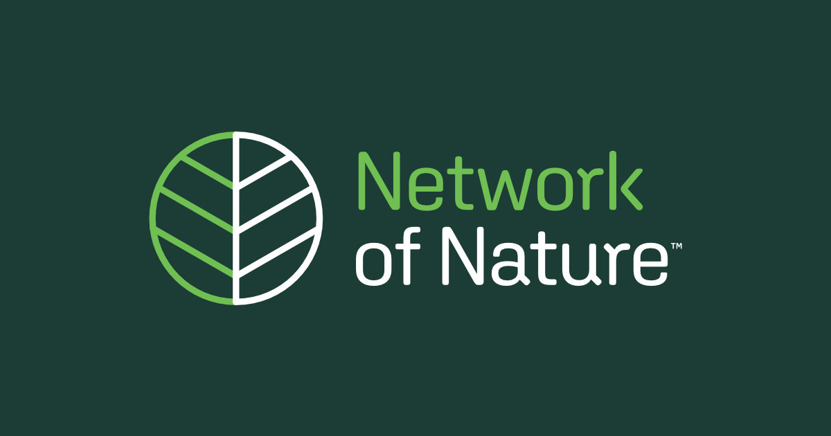 Premium nature logo design minimalist Royalty Free Vector